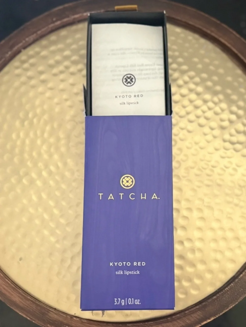 💄Tatcha Kyoto Red Silk Lipstick | Luxury Japanese Lip Color 3.7g